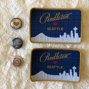 New Pendleton Patches and Buttons